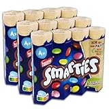 3 er Pack Smarties 3 x 136 g Schokolinsen mit Zuckerüberzug