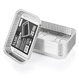 Vaily Alu Tropfschalen Klein 25er Pack - Veggie Aluschalen...