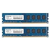 DDR3 1600 PC3-12800U 8GB Kit (2X4 GB) RAM 4GB 2Rx8 240-pin Dimm CL11 1,5V Desktop Arbeitsspeicher Module Upgrade