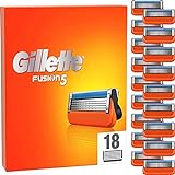 Gillette Fusion 5 Rasierklingen, 18 Ersatzklingen für...