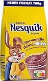 Nestlé NESQUIK, kakaohaltiges Getränkepulver zum Einrühren in Milch, 1er Pack (1 x 700g)