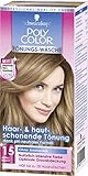 SCHWARZKOPF POLY COLOR Toenungs-Waesche, Haarfarbe 15 Mittelblond Stufe 2, 3er Pack (3 x 105 ml)