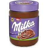 Milka Haselnusscreme Brotaufstrich – 600g Glas