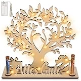 Geldbaum Geschenk aus Holz, Lebensbaum Deko, Geldbaum Hochzeit, Personalisierte Geburtstag Geschenk, Geldgeschenke Verpackung für Männer Frauen Brautpaar