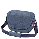 KlickFix Unisex – Erwachsene Lenkertaschen, Twist Blue, 25X19X8Cm