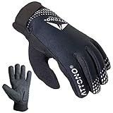 ATTONO Fahrradhandschuhe Winter Fahrrad Mountainbike Handschuhe mit wasserdichter Membrane und Touchscreen-Funktion - M