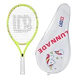 LUNNADE Tennisschläger für Kinder Junior, 19/21/23/25 Zoll Jugend Tennisschläger mit Hülle, geeignet für Anfänger Jungen und Mädchen Alter 3-12