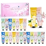 Handcreme Set, 21 Pack Handcreme Damen Geschenkset, Duft Hand Fuß Tag Nachtcreme Feuchtigkeitscreme, Kleine Geschenkset für Frauen und Männer,Weihnachten & Geburtstags Geschenk