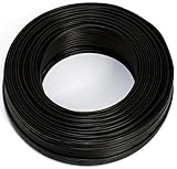 SeKi Lautsprecherkabel schwarz 2x 0,75mm² 25M Ring