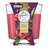Glade Duftkerzen Geschenkset mit 4 Kerzen W25 (Warm Apple Pie/Winter Berries/Vanilla Cream Cookies/Frosted Floral Cherry)