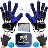 BY-TechSphere (Links+Rechts, Reha Handschuhe, Therapie Handschuhe Für Finger-Hand-Training, Rehabilitationshandschuhe, Reha-Roboter Handschuh,Roboterhandschuh Für Orthese, Reha-Roboter Handschuh.