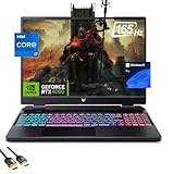 Acer Predator Helios Neo 16 Gaming Laptop, 16' WUXGA 165Hz IPS, Core i7-13650HX, GeForce RTX 4060, 32GB DDR5, 2TB PCle 4.0, 4-Zone RGB KB, WiFi 6E, RJ45, USB-C, US Version KB, PDG HDMI, Win 11 Pro