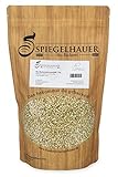 Bio Bäckerei Spiegelhauer Bio Buchweizen 1 kg - geschält glutenfrei aus Europa keimfähig Buchweizensamen Microgreens