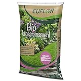 Euflor Bio Urgesteinsmehl 10 kg Sack • Zur biologischen Regeneration • aktiviert das Bodenleben • Fördert die Gesunderhaltung von Rasenflächen • Für den Einsatz im ökologischen Landbau