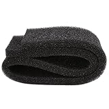 Xuniu Aquarium Filterschaum, große Block Filterschaum Aquarium Schwamm Pads 100x12x2cm