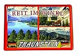 REIT im Winkl Deutschland Traunstein Souvenir REIT im Winkl Kühlschrankmagnet Chiemgau Traunstein Geschenkartikel Bayern Magnet 241223