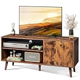 WLIVE TV Schrank für Fernseher bis zu 55 Zoll,TV Lowboard...
