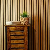 WALLCOVER Tapete Holzoptik Braun Vliestapete 3D Holz...