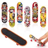 Reastar Finger Skateboard, 6 Stück Fingerboard, Mini...