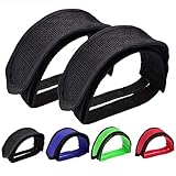 outgeek 1 Paar Bike Pedal Straps Pedal Toe Clips Straps Klebeband für Fixed Gear Bike