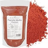 Kuchnia Zdrowia - Gemahlener roter süßer Paprika Premium - Aromatisches Gewürz - Fleischbeilage - Auslaufsichere Verpackung mit Reißverschluss - Doypack 200g