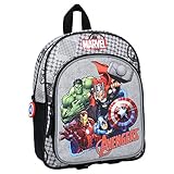 Avengers Safety Shield Rucksack mit Vorderfach Kinderrucksack ca.30 cm