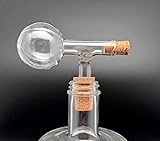 BARCRAFTERS Schnaps Spender 4 cl Glas | Spirituosen | 2 er Set | Whisky | Dosierer | 22-17 Dosiergerät Ausgießer Obstler Glaskugel