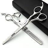 Haarschneidescheren-Set Effilierschere Haarschnittschere Professionelle Friseurschere Haarschneideschere Trimmrasierer Kante Haarschneideschere Set Effilierschere Haarschnittschere