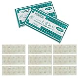 HEALLILY 200Pcs Ohr Presse Akupunktur Vaccaria Nadel Massage Paste Ohr Aufkleber Ohr Einweg Ohr Akupressur Kit 0. 25X1. 3Mm