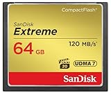 SanDisk Extreme CompactFlash Speicherkarte 64 GB (Für...