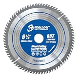 PAYA TCT Kreissägeblatt Ø 160 mm x 20 mm 80 Zähne Kreissäge Zubehör Sägen Heimwerken Schneiden Brennholz Für Paletten, Holz etc. PY1602080T