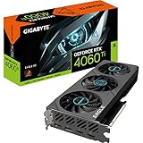 GIGABYTE GeForce RTX 4060 TI EAGLE 8GB Graphics Card - GDDR6 18Gbps 128bit, PCI-E 4.0, 2x DisplayPort 1.4, 2x HDMI 2.1a, NVIDIA DLSS 3, Supports 4K, Ada Lovelace Arch, GV-N406TEAGLE-8GD