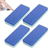 Pedicure Stein, 4er Set Fußpeeling Stein Hornhaut Entferner, Reinigungsschwamm Für Spa Bade Salon Tägliche Dusche Reise Pflege