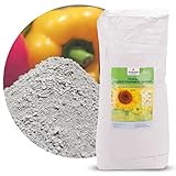 sandiges Diabas Urgesteinsmehl 25 kg von Schicker Mineral, Lava Gesteinsmehl 0-2 mm versorgt Ihren Garten und Boden natürlich mit Mineralien, 100% Naturprodukt