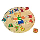 Eichhorn 100005408 - Einlegepuzzle, Mix und Match, Puzzle mit 30 Steckteilen, 26x22cm, FSC 100% Zertifiziertes Lindensperrholz