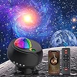 ITSHINY Sternenhimmel Projektor, LED Galaxy Sternenhimmel Projektor Kinder, Projektor Lampe Sternenhimmel Bluetooth Lautsprecher, Zimmer Deko Sternenhimmel Licht Projektor für Erwachsene Geburtstag