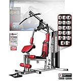 Sportstech Einzigartig Premium Kraftstation HGX100/HGX200 für unzählige Trainingsvarianten Multifunktions-Homegym mit Stepper, Fitnessstation aus Eva Material für Zuhause- Robuste Konstruktion