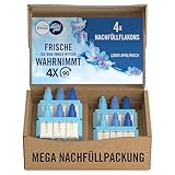 Febreze 3Volution Duftstecker Nachfüllflakon 80 ml Lenor Aprilfrisch, 3 Abwechselnde Düfte Bekämpfen Gerüche