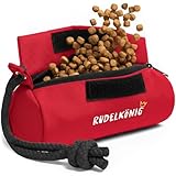 Rudelkönig Futterbeutel für Hunde - Apportierbeutel für Hundetraining - Robuster Futterdummy Hunde für Leckerlies - Dummy Hundetraining