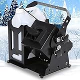 Schneeerzeuger, 1000 W/1500 W professionelle Schneeflockenmaschine, Bühneneffekt-Schneeflockenmaschine mit Fernbedienung, Ausgabe von Kunstschneemaschine for die Außen- und Innenbühne, DJ-Party(1000W)