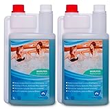 KaiserRein 2 x 1 L (2 L) Whirlpool Desinfektionsmittel für die zuverlässige Wasserpflege I Whirlpool Reiniger Desinfektion I Whirlpoolreiniger, Poolreiniger