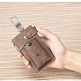 ArinkO Vielseitiger Autoschlüsselhalter für Herren: Stilvolle Schlüsselanhängertasche mit Mehreren Funktionen