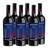 Appassimento Puglia IGT '14' Contessa Marina Apulien Rotwein halbtrocken (6 x 0.75l)