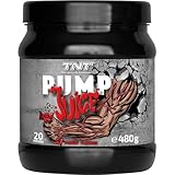 TNT Pump Juice Booster (480g) • Cherry Geschmack • Pump Trainingsbooster ohne Koffein • L-Citrullin, L-Arginin Alpha-Ketoglutarat (AAKG), Glucopump & Betain • Pre Workout Booster • Vegan