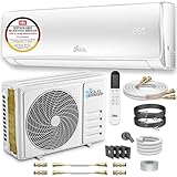 Kältebringer Split Klimaanlage Quick Connect - 18000 BTU - Inverter Klimagerät mit Heizfunktion, WiFi und App - bis 91qm - sehr leise - Komplett Set, 5m Kupferleitung, Kältemittel R32, Montagematerial