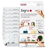 Sugru by tesa - Formbarer Allzweckkleber, 8er-Pack, 8 x 3,5 g, Weiß - vielseitige Klebeknete - zum Reparieren, Kleben und zum Befestigen ohne Bohren