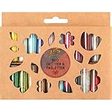 folia 5781 - Bio Glitter & Pailletten Set RAINBOW L, 20...