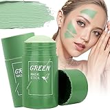 2PACK Green Mask Clay Stick,Green Mask Stick,Deep Cleansing...