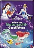 Disney Prinzessin: Meine ersten Gutenachtgeschichten: Vorlesegeschichten ab 3 Jahren | Mit 6 Originalfilmgeschichten