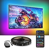 Govee TV LED Hintergrundbeleuchtung, RGBIC TV LED Strip für...